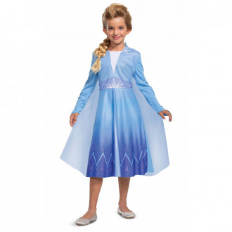 Costume Elsa Frozen 2 Standard Bambina