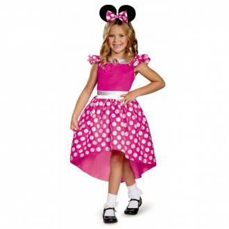 Costume Minnie Classico Rosa Bambina