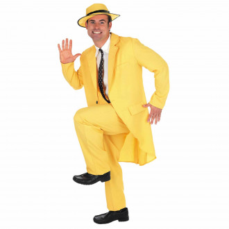 Costume da tuta gialla uomo