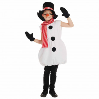 Costume Pupazzo di Neve Bambini