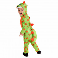Costume Dinosauro Verde Bimbo