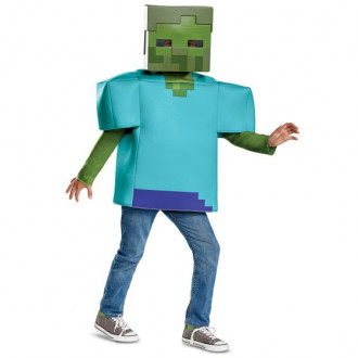 Costume Minecraft Zombie Bambino