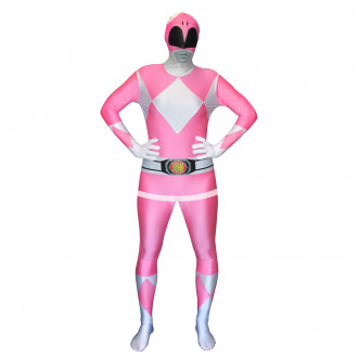 Costume Power Ranger Rosa Adulto