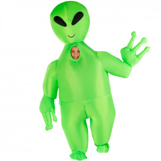 Costume Gonfiabile Alieno Gigante Bambini