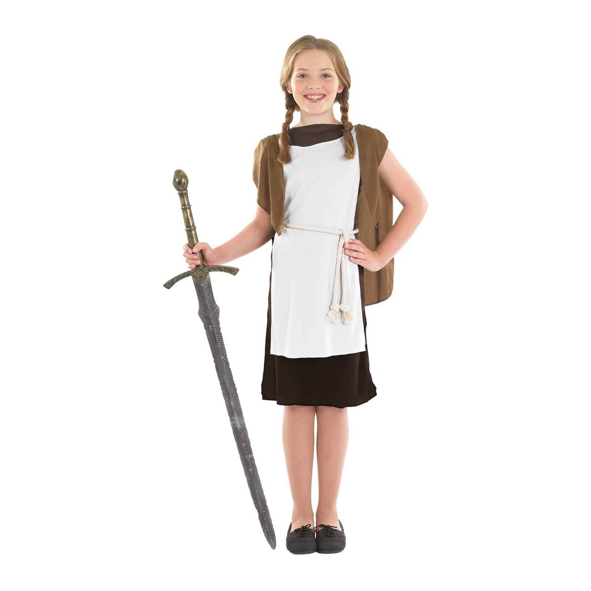 Costume da vichinga per bambina