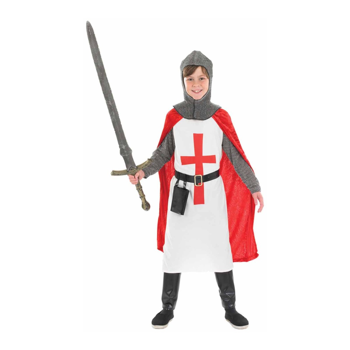 Costume da cavaliere crociato per bambino