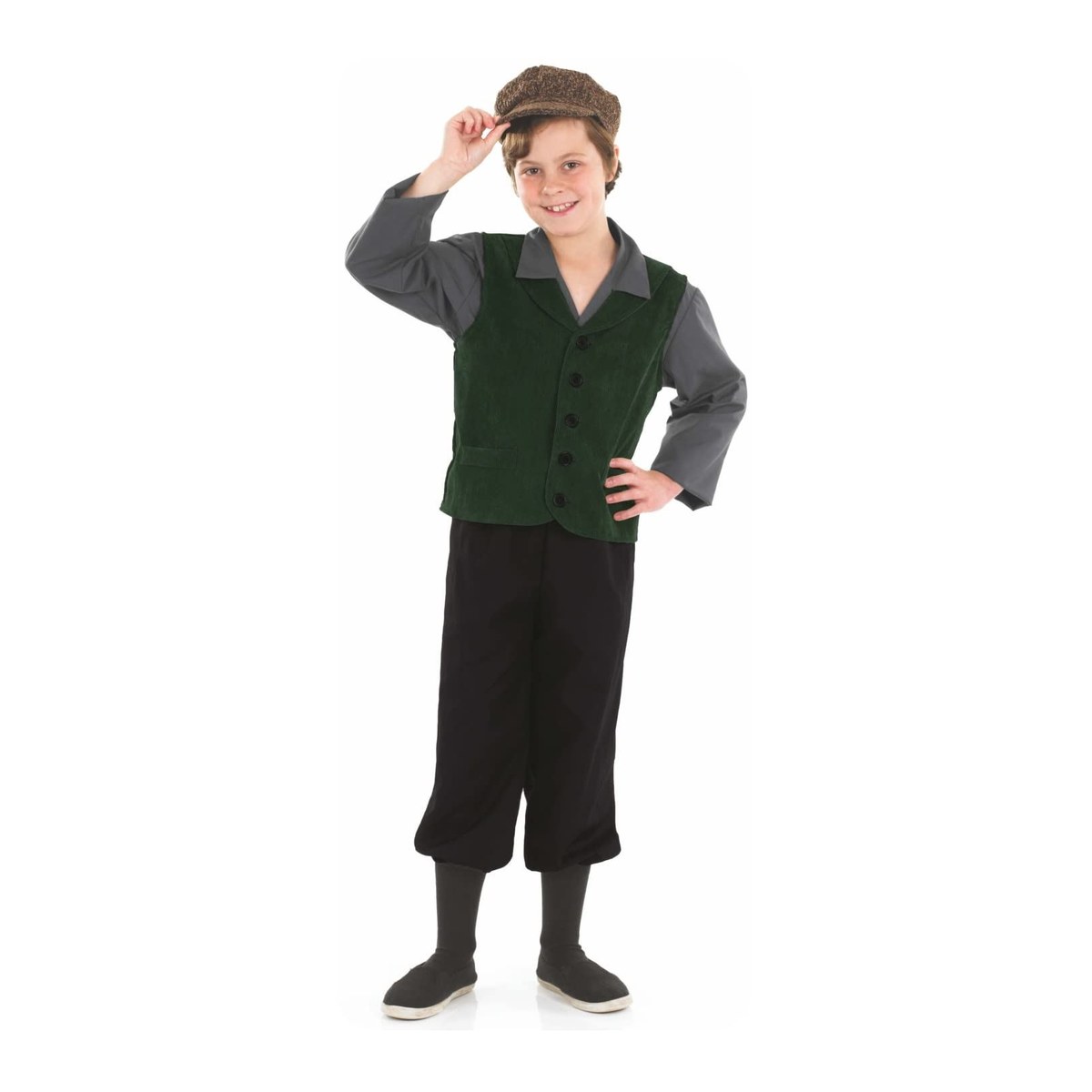 Costume da scolaro vittoriano per bambino
