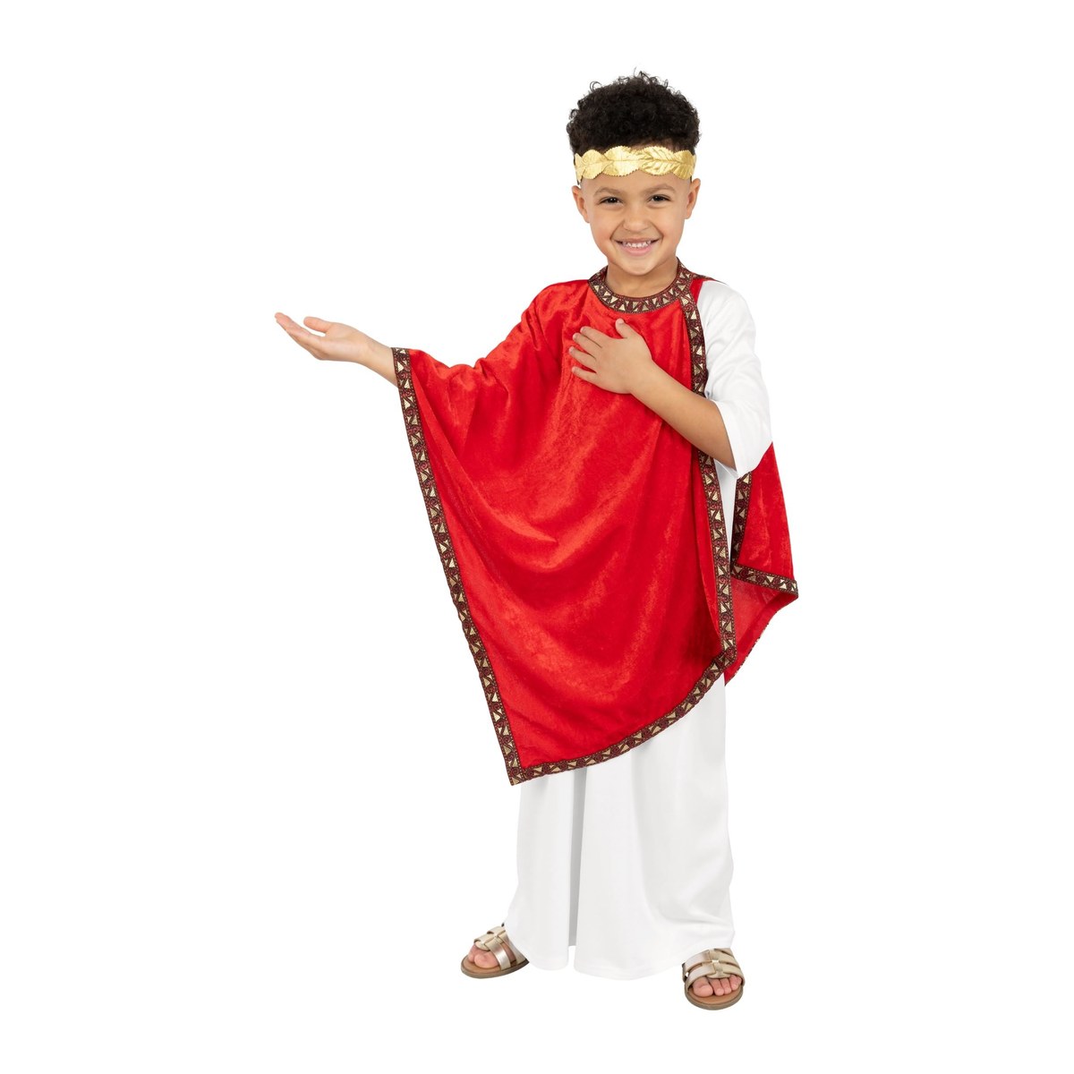 Costume da imperatore romano per bambino