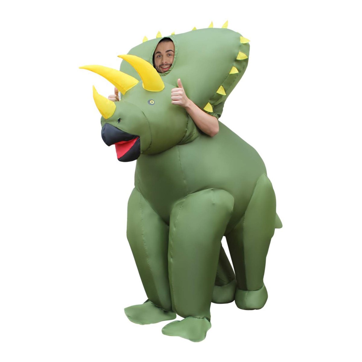 Costume Gonfiabile Gigante da Triceratops
