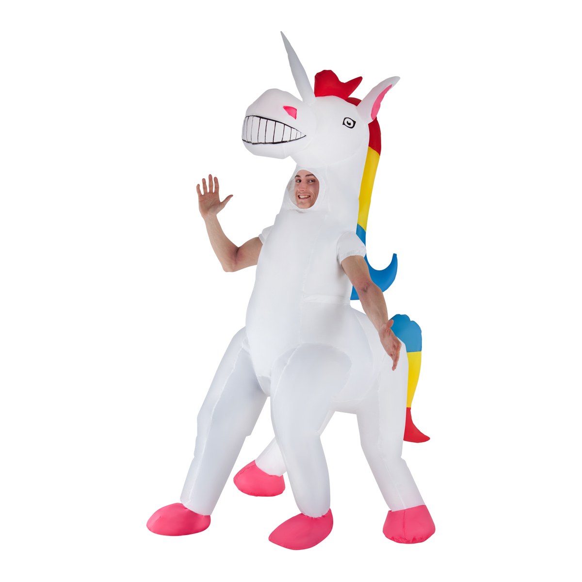 Costume Gonfiabile Gigante da Unicorno