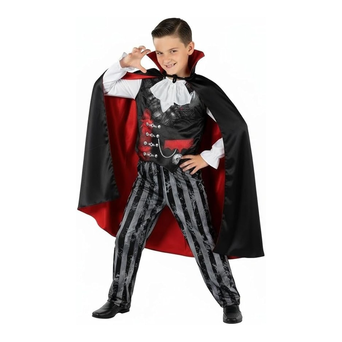 Costume da bambino conte vampiro malvagio