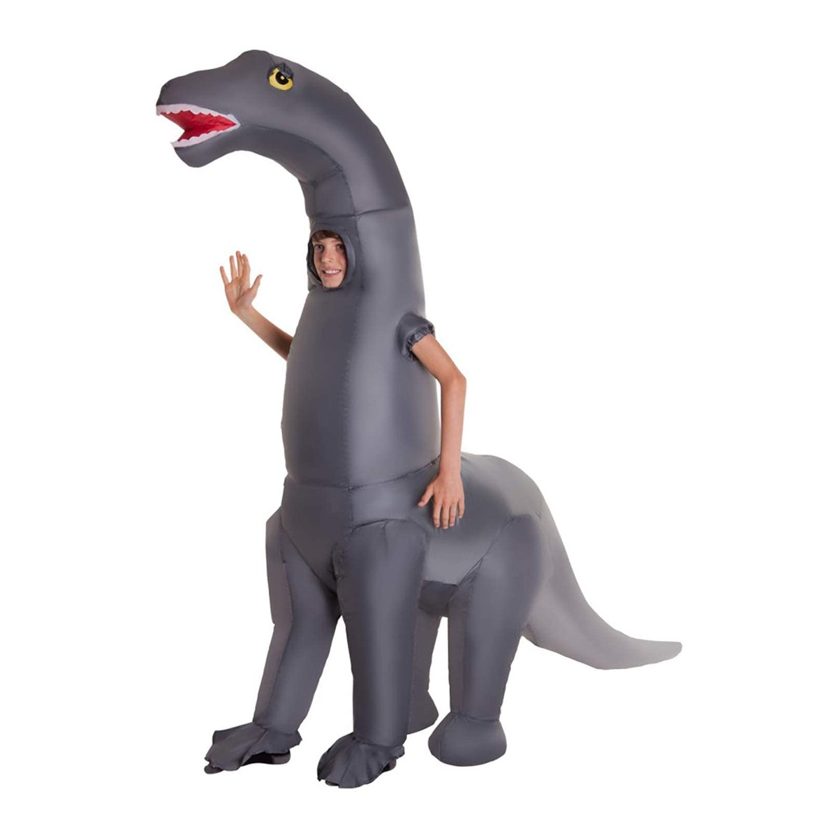 Costume Gonfiabile Gigante da Diplodocus per Bambini