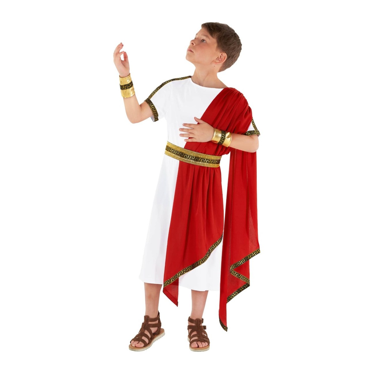 Costume da toga romana per bambino