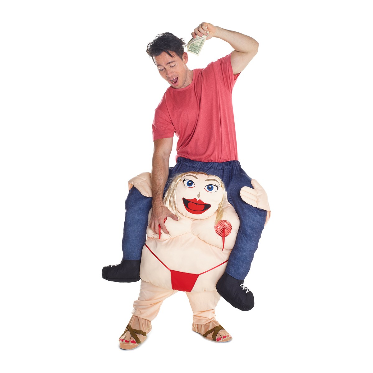 Costume a Cavalluccio con Stripper Grassona