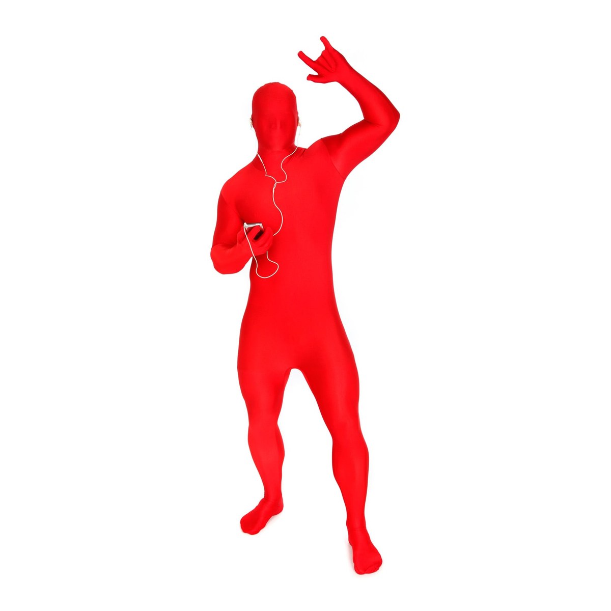 Morphsuit Rosso Adulto