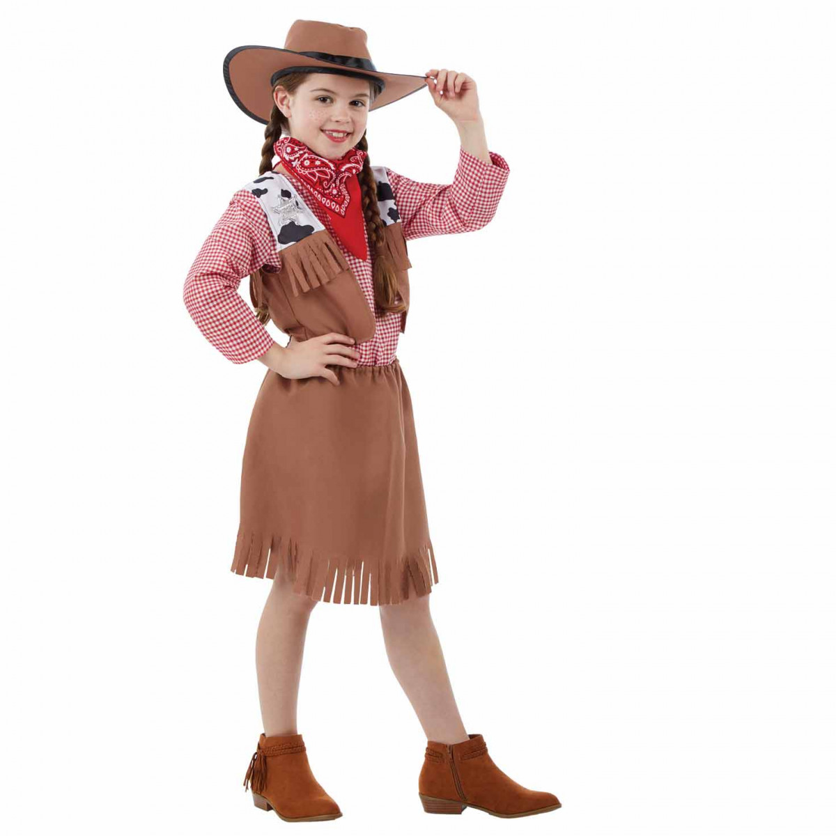 Costume da Cowgirl Far West per bambina