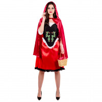 Costume Cappuccetto Rosso Donna