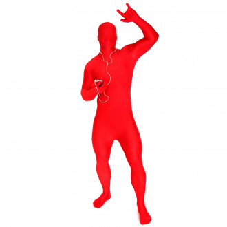 Morphsuit Rosso Adulto