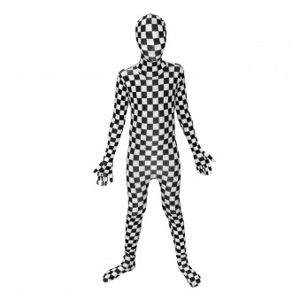Morphsuit Scacchiera Bambini