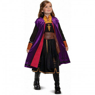 Costume Anna Viandante Frozen 2 Deluxe Bambina