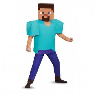 Costume Minecraft Steve Bambino