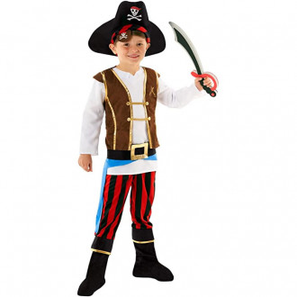 Costume da capitano pirata per bambini
