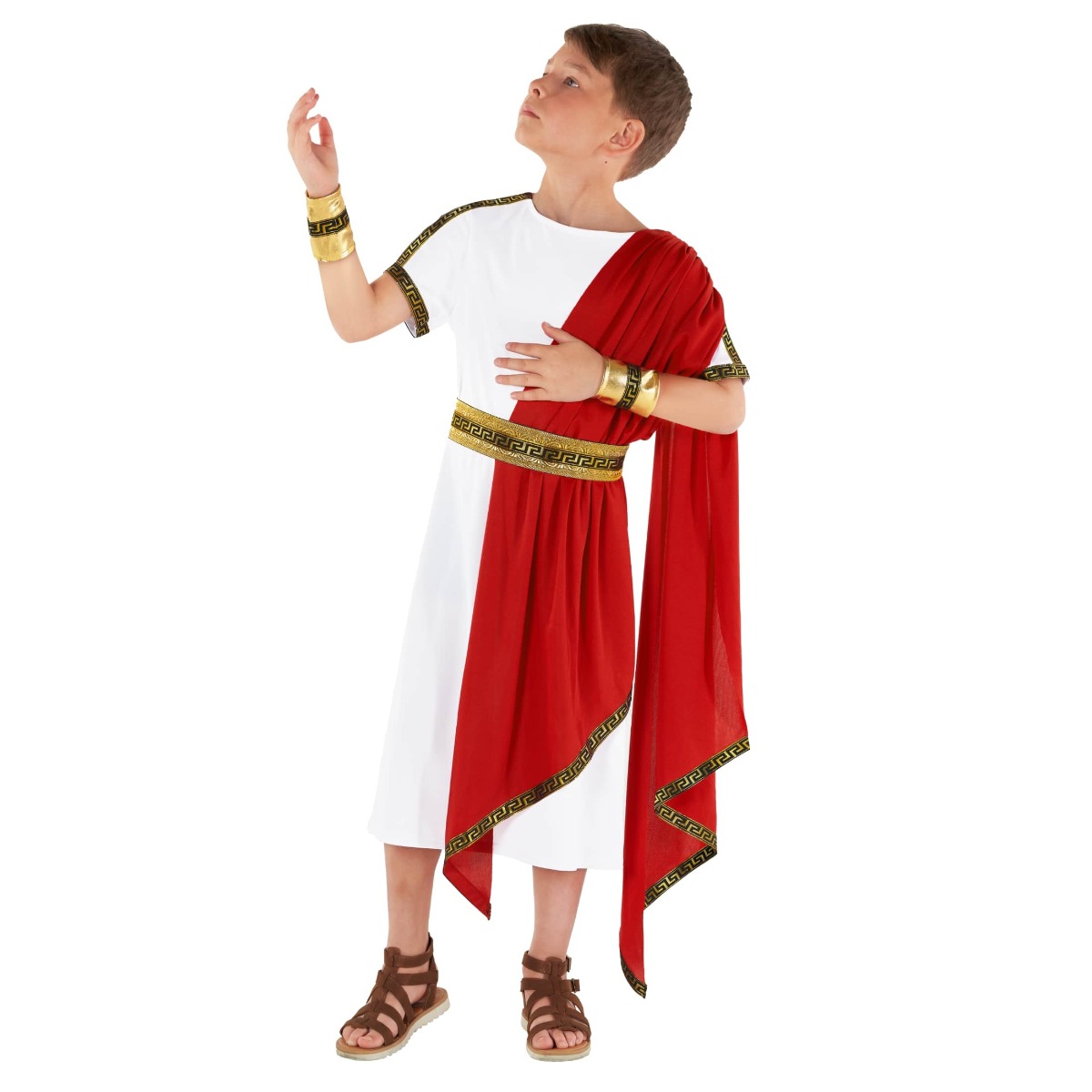 Costume da toga romana per bambino