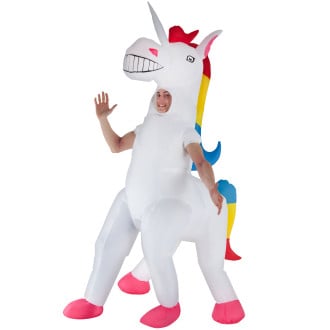 Costume Gonfiabile Unicorno Adulto