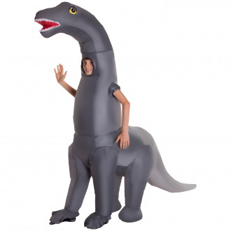 Costume Gonfiabile Dinosauro Scheletro Bambino