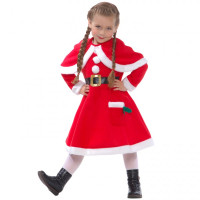 Costume Babbo Natale Bambina