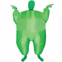 Costume Gonfiabile Verde Bambino