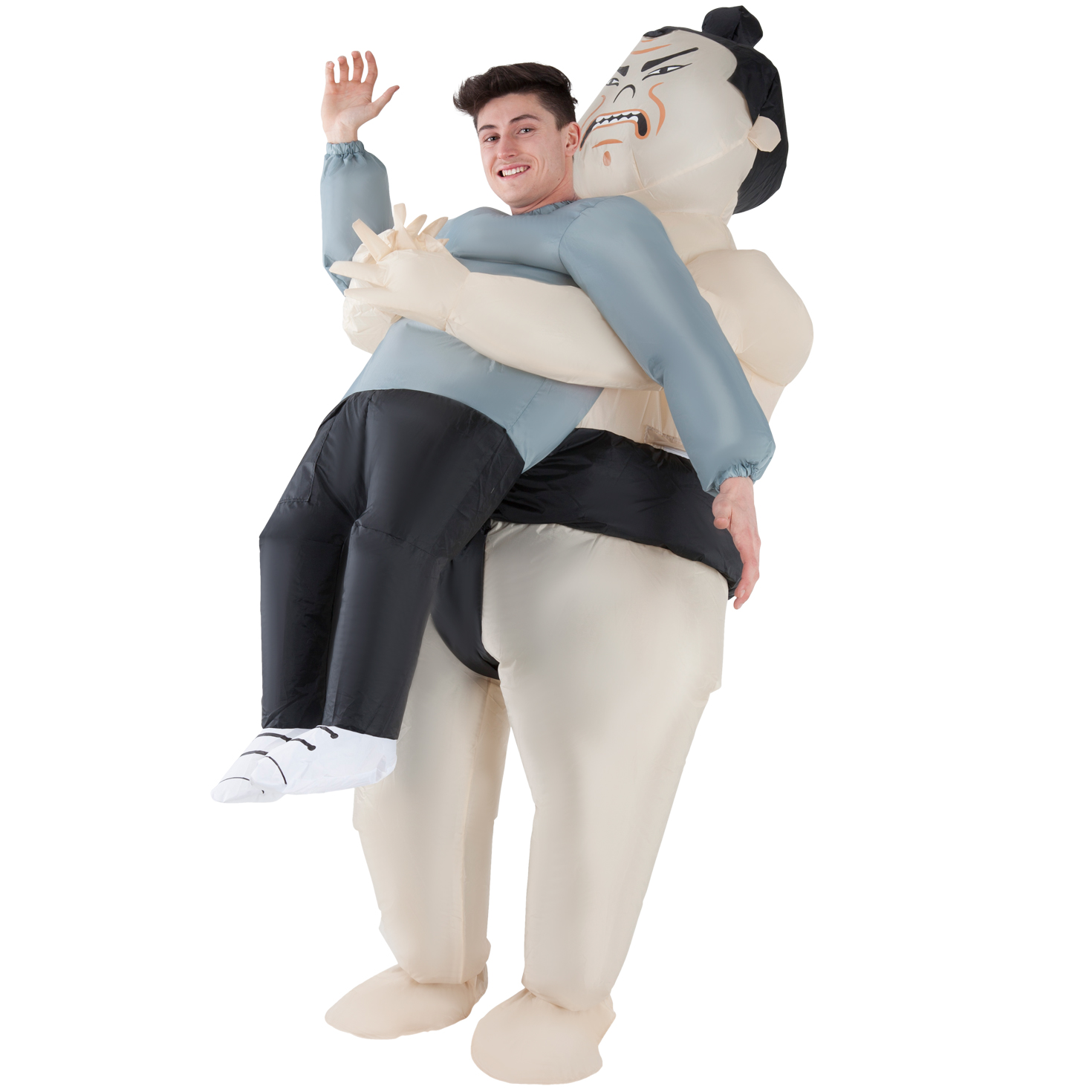 Costume da Sumo Gonfiabile Portami in Braccio