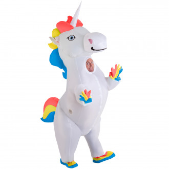 Costume Gonfiabile Unicorno Adulto