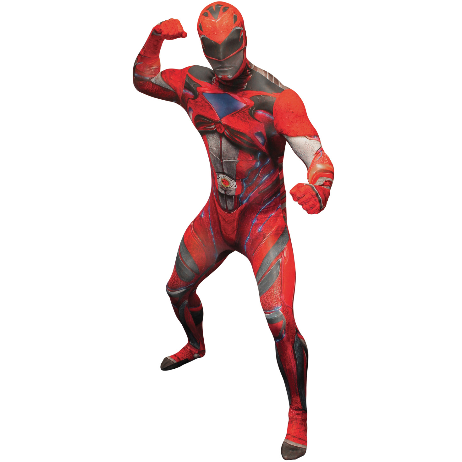 Costume Power Ranger Rosso Adulto