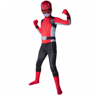 Costume Power Ranger Beast Morphers Rosso Bambini