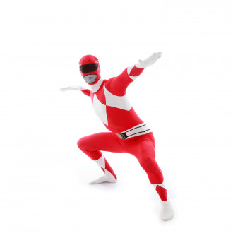Costume Power Ranger Rosso Adulto
