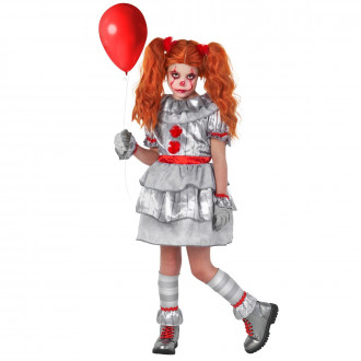 Inquietante costume da clown per bambini