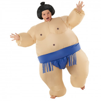 Costume gonfiabile da lottatore di sumo gigante per bambini