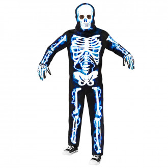 Costume da scheletro elettrico per bambini