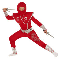 Costume da drago ninja rosso per bambini