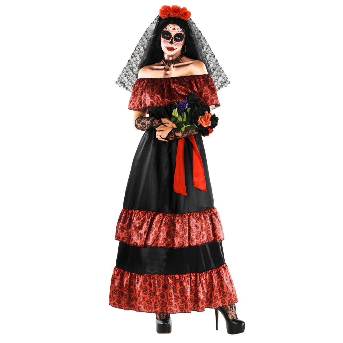 Costume per il giorno morto per le donne