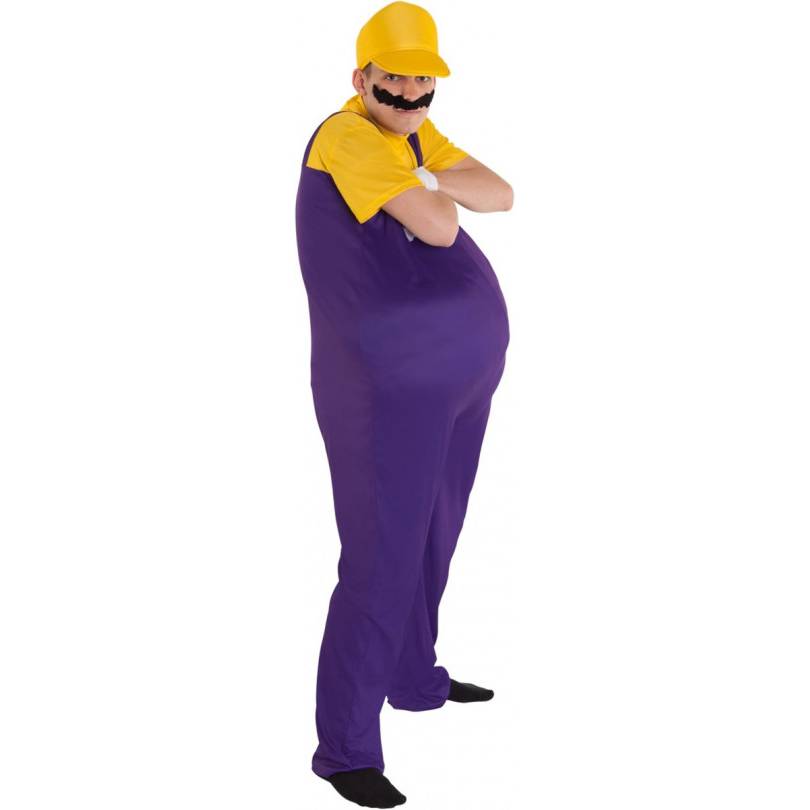Costume da idraulico malvagio anni '90 per videogiochi per uomo
